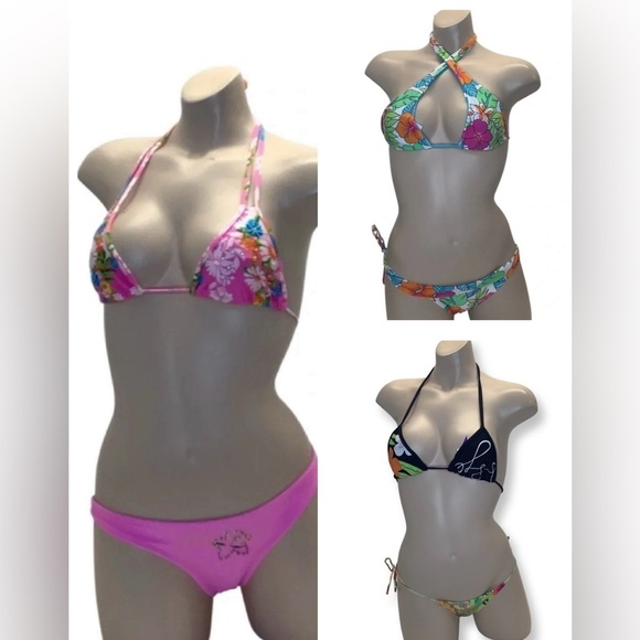 Recco Size Small Brazilian Bikini Bundle of 3. New With Tags - Picture 1 of 10